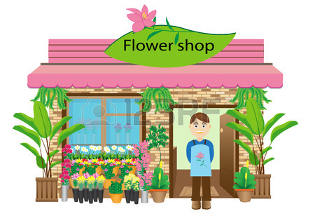 450x318 Flower Shop Royalty Free Cliparts, Vectors, And Stock Illustration
