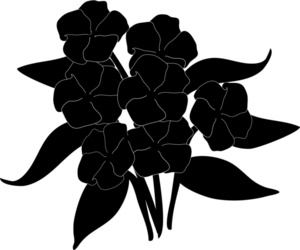 Flower Silhouette Images | Free download on ClipArtMag