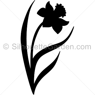 336x334 Flower Silhouettes