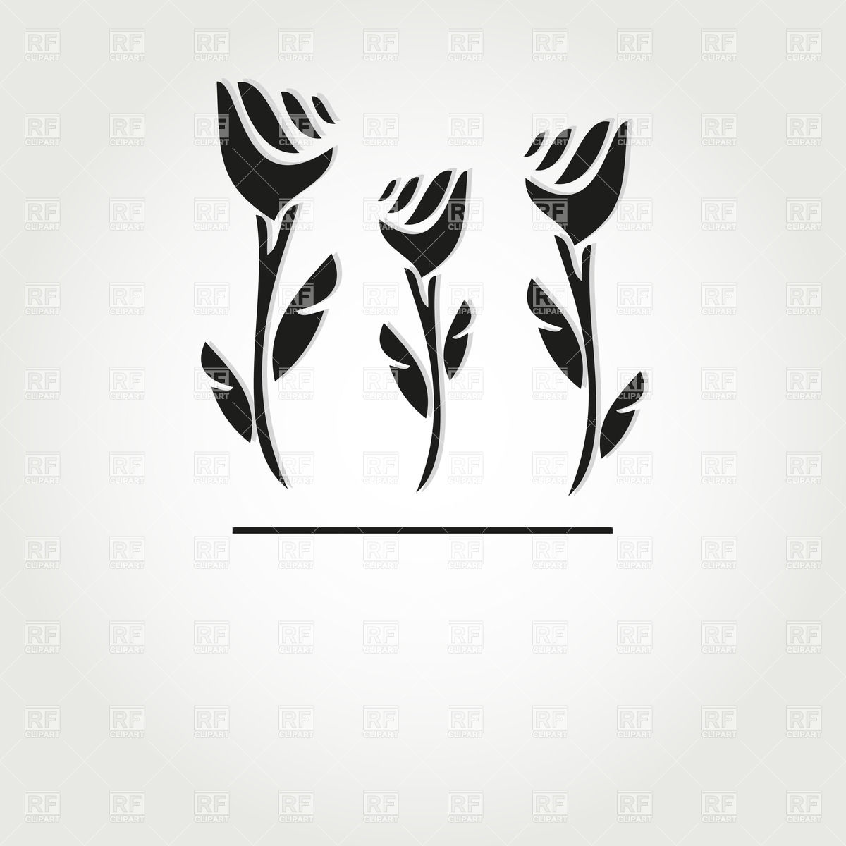 1200x1200 Simple Hand Drawn Flowers