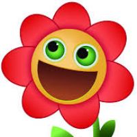 200x200 Flower Smiley Face