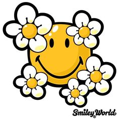 236x236 Smiley Face Flower