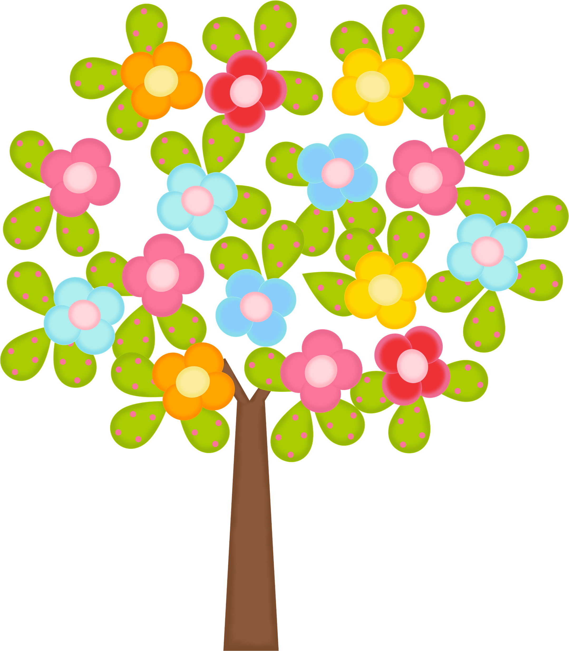 2159x2470 Flower Tree Clipart, Explore Pictures