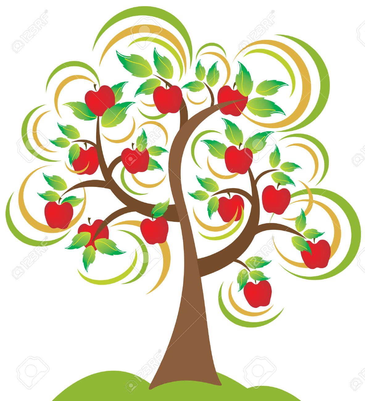 1183x1300 Top 88 Apple Tree Clip Art