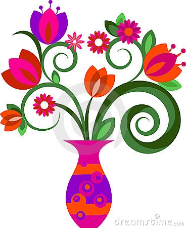 368x450 Vase Of Roses Clip Art Cliparts