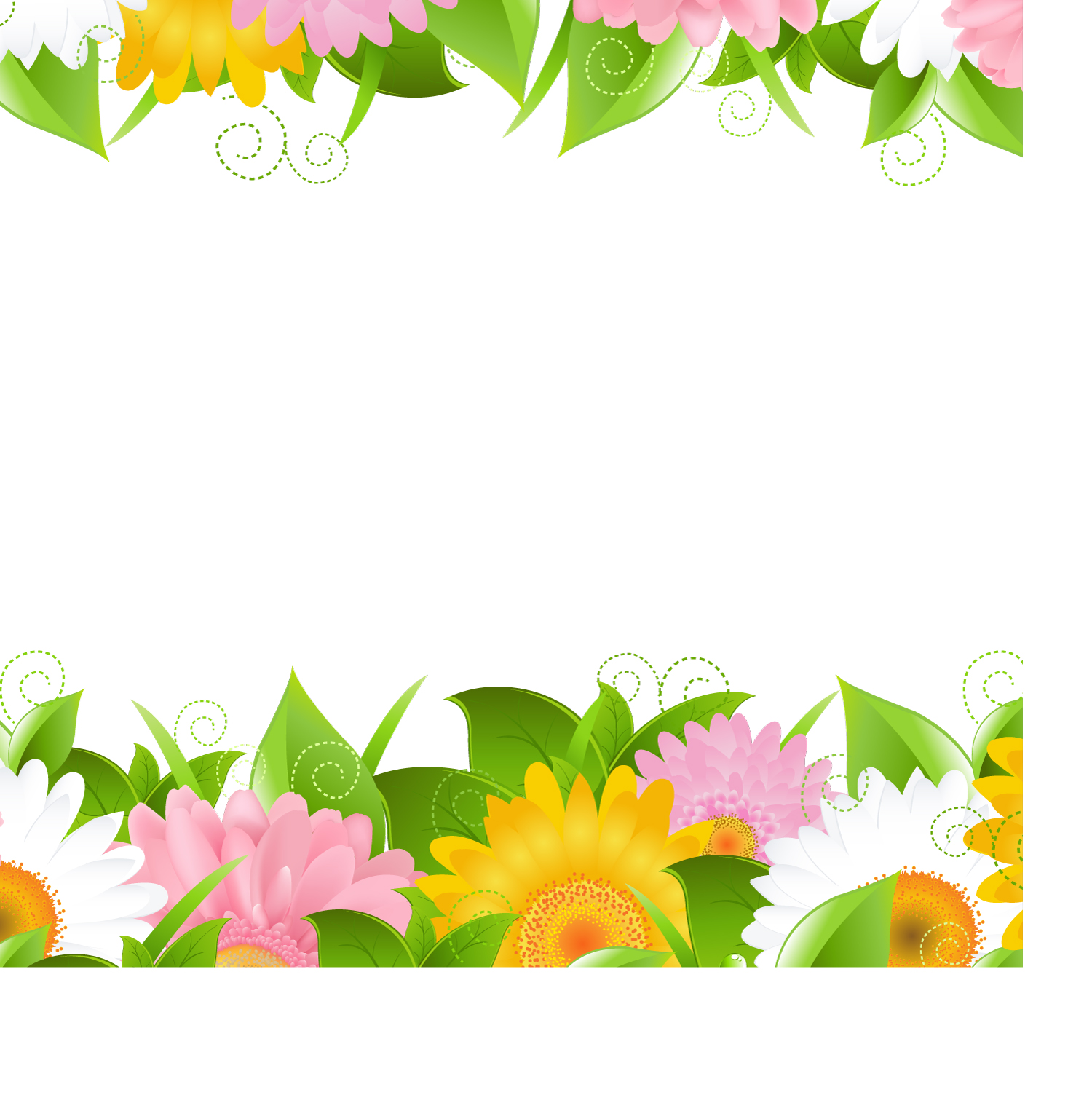 1500x1515 Flowers Petals Lace Background 02 Vector Free Vector 4vector