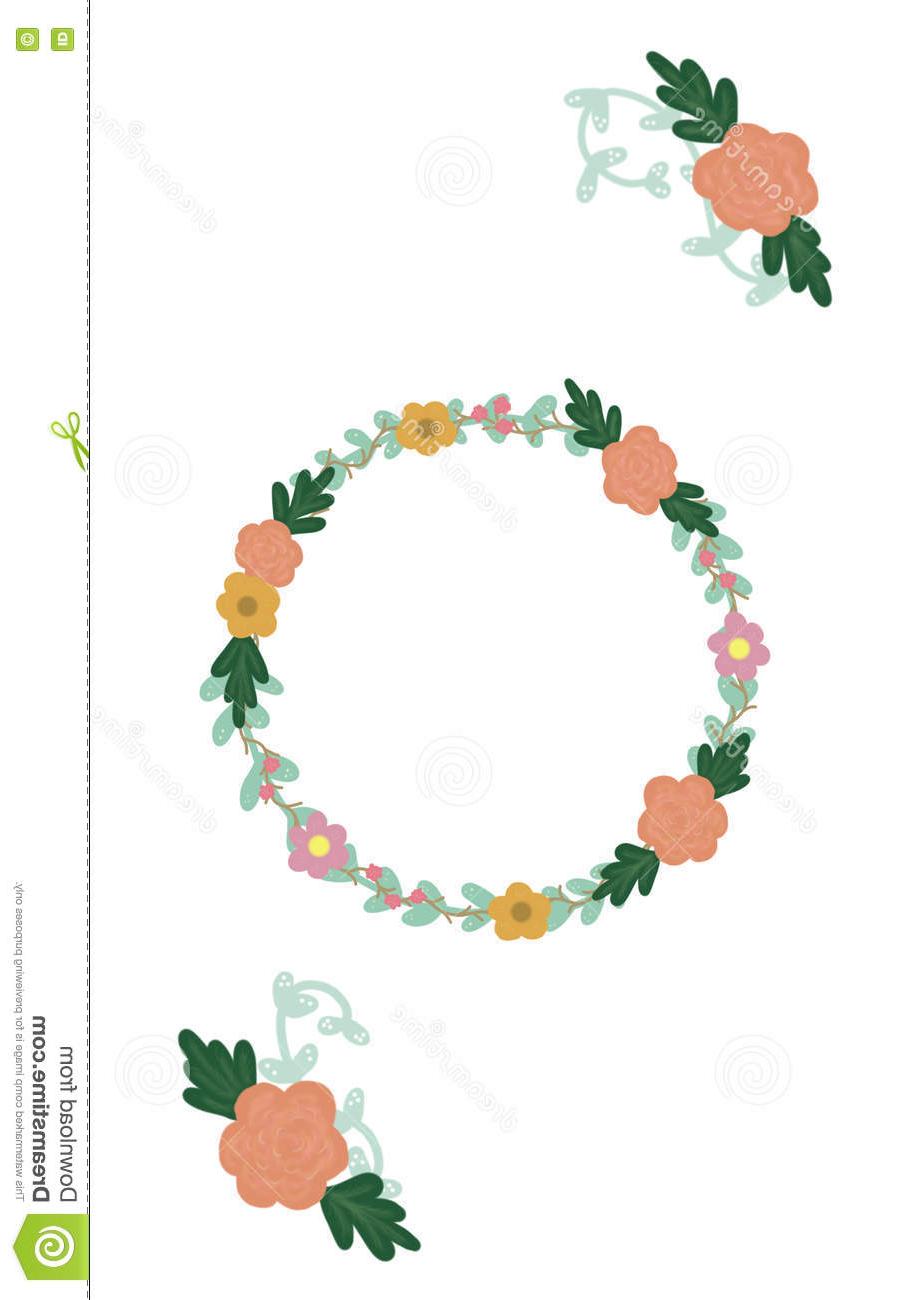 903x1300 Top 10 Hand Drawn Floral Wreath Vector Flower Vine Designs Rustic