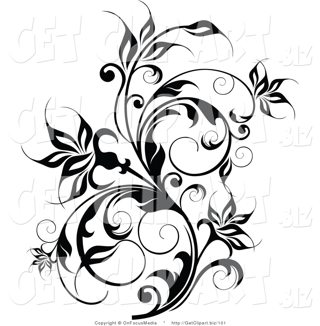 Flower Vine Clipart | Free download on ClipArtMag