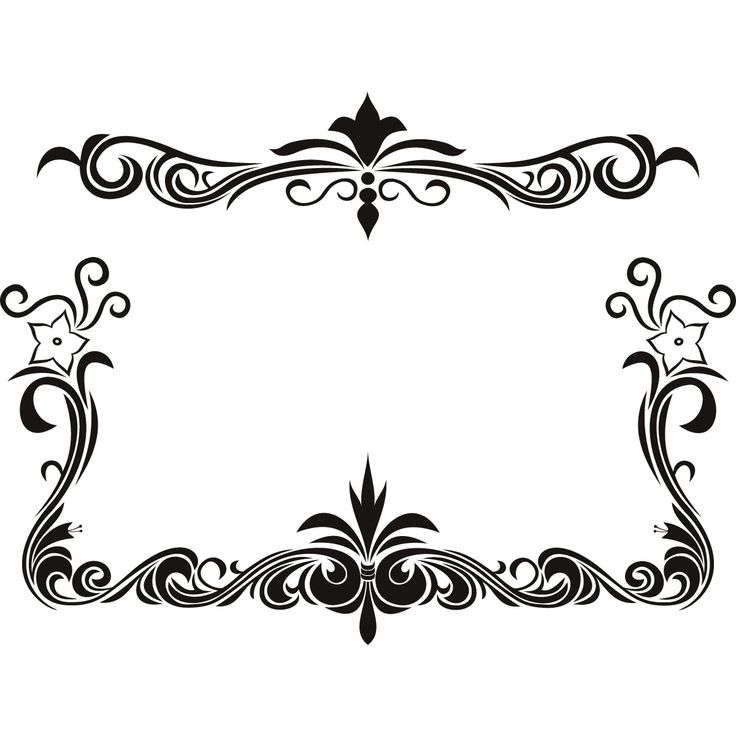 736x736 Clip Art Designs Borders Cliparts