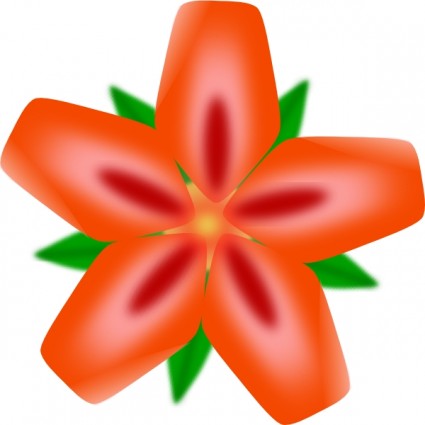 425x425 Hawaiian Flower Clip Art Free Vector For Free Download About 9