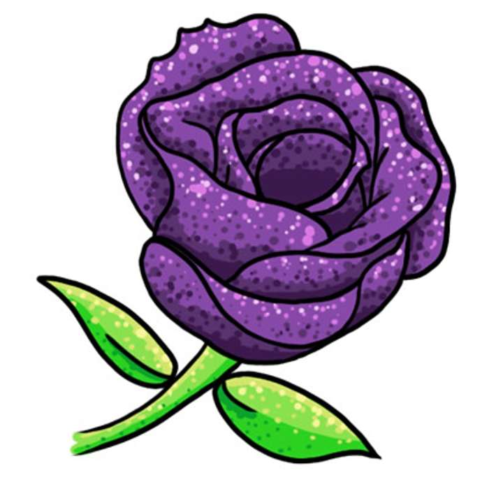 700x700 Purple Flowers Clip Art