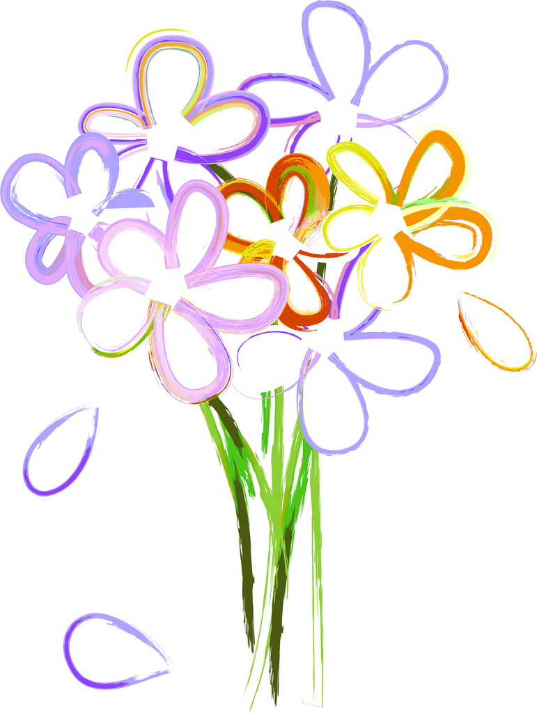 771x1024 Bouquet Of Flowers Clip Art