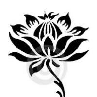 200x200 Line Drawing Flowers