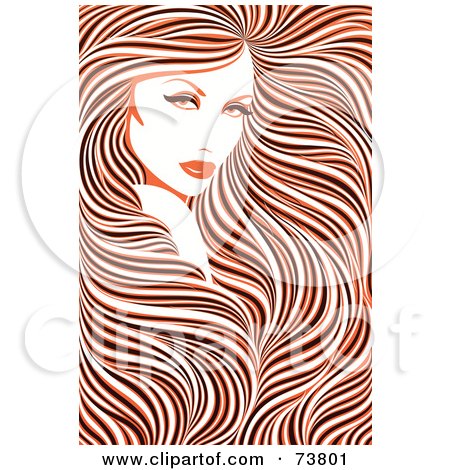 450x470 Royalty Free (Rf) Clipart Illustration Of A Stunning Woman