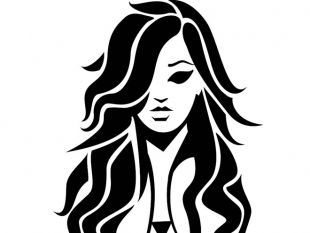 310x233 Girls Hair Sketch Free Vector Free Vectors Ui Download