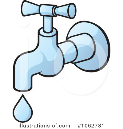 400x420 Running Tap Water Clipart