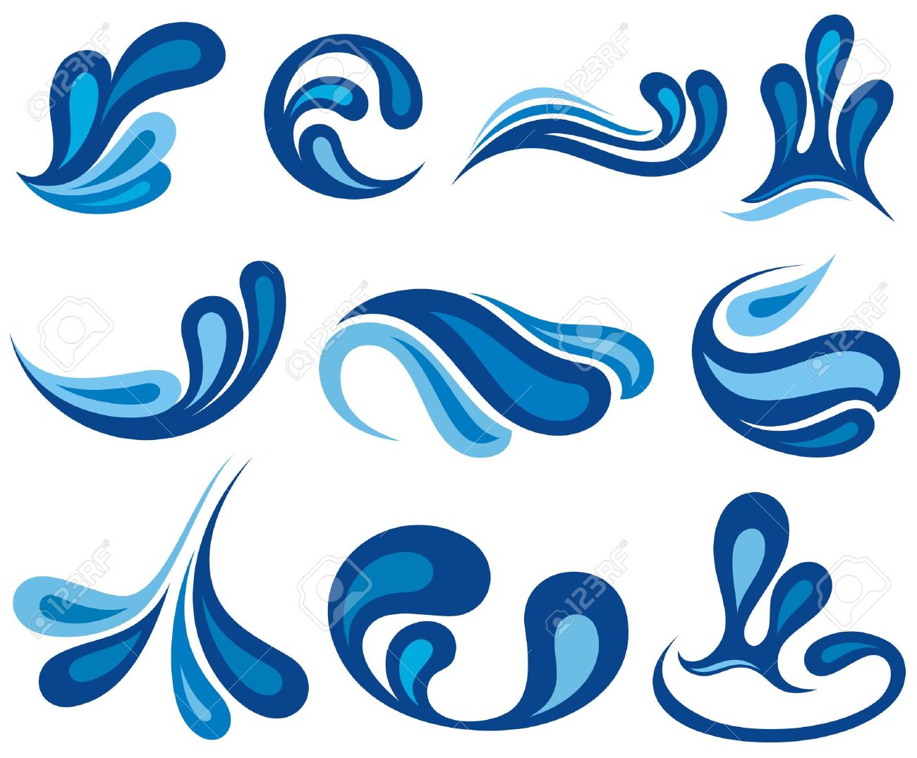 1300x1075 Splash Water Drops Royalty Free Cliparts, Vectors, And Stock