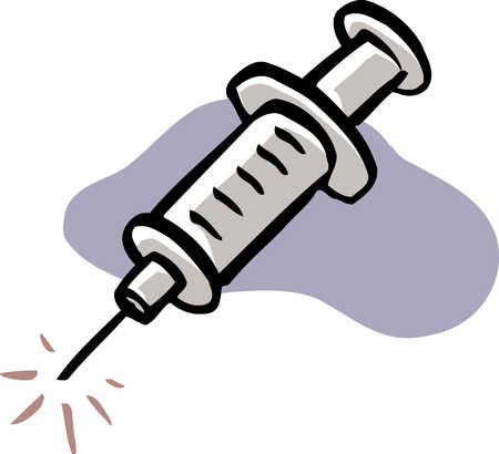 450x410 Syringe Clipart Flu Shot