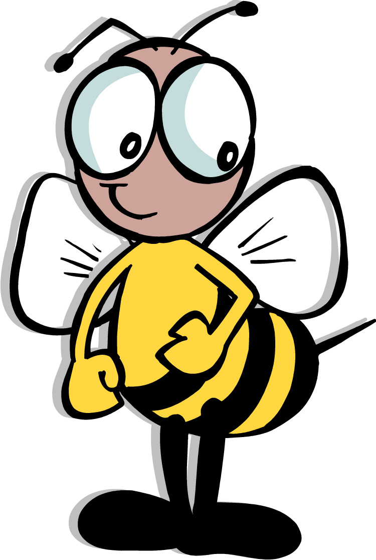 750x1116 Bee Clipart Student