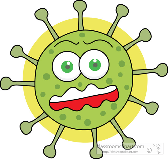550x519 Flu Virus Clipart