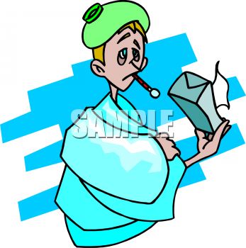 347x350 Boy Sick With The Flu