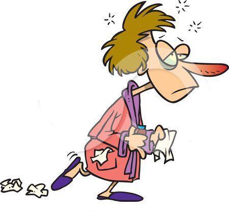 450x416 Flu Figure Clipart