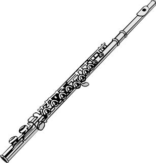 307x322 Free Flute Clipart
