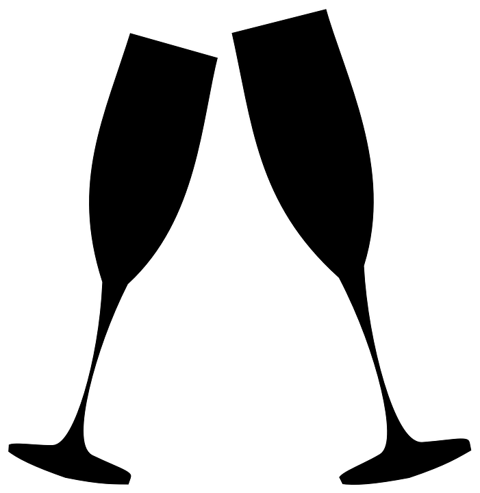 701x720 Champagne Clipart Vector