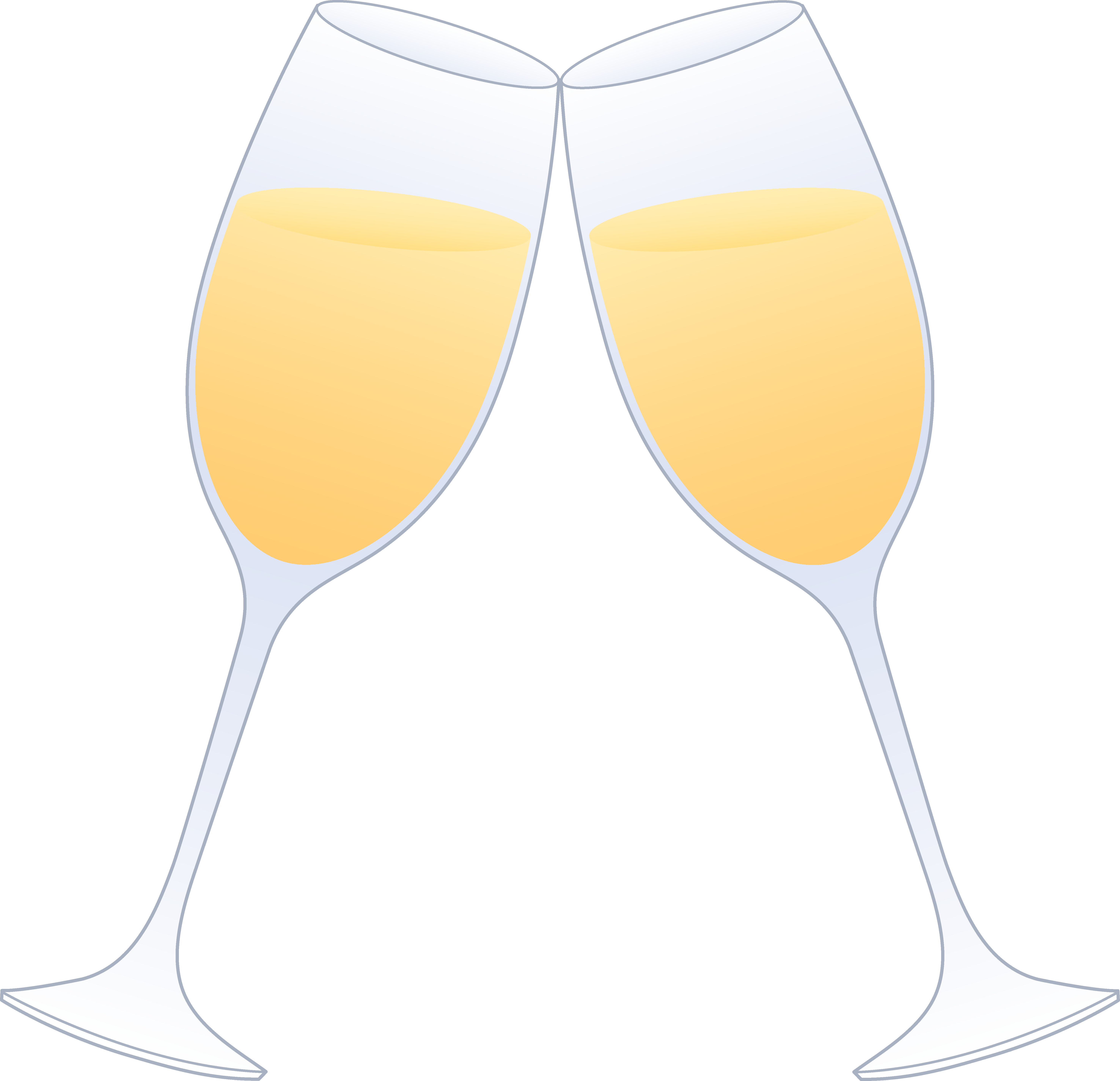 5905x5702 Champagne Glasses Clip Art Many Interesting Cliparts