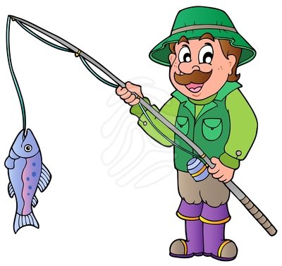 400x377 Fishing Clipart