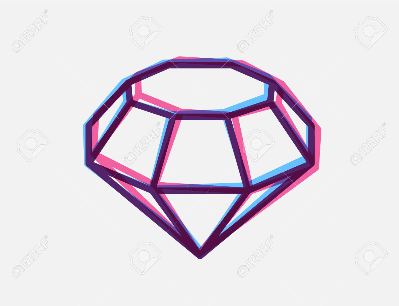 1300x997 Color Clipart Diamond
