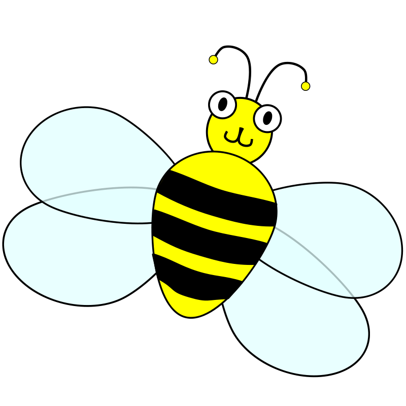 Flying Bee Clipart Free download on ClipArtMag Cartoon Bumble Bee Flying.