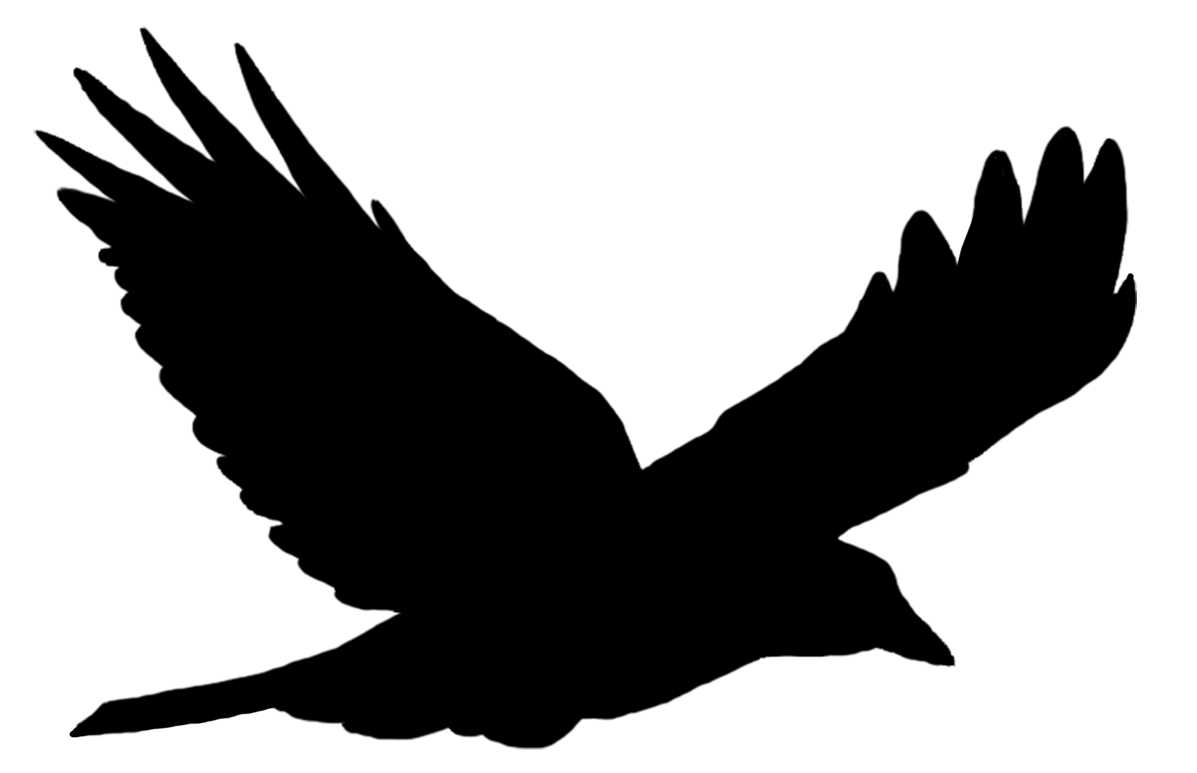 1694x1094 Flying Bird Silhouette Clipart