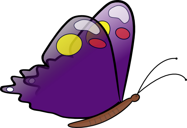 600x410 Butterfly Clip Art