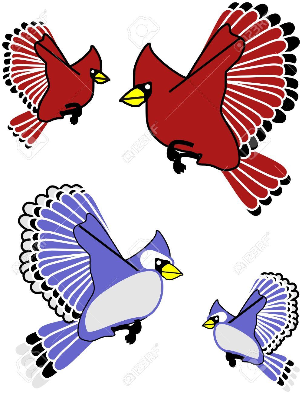 998x1300 Flying Blue Jay Clipart