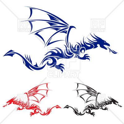 Flying Dragon Clipart | Free download on ClipArtMag