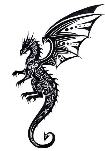 344x493 Best Dragon Tattoos Collection