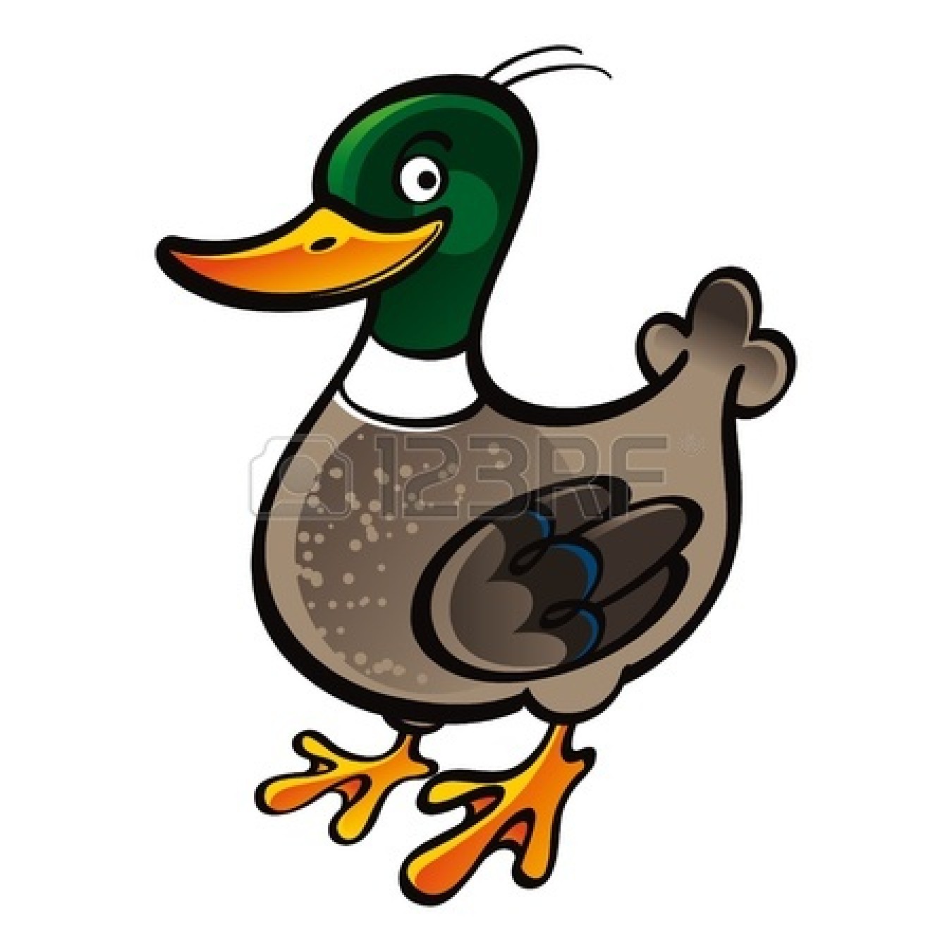 1350x1350 Duck Clipart
