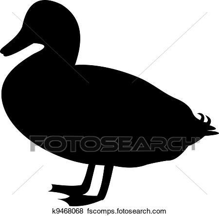 450x444 Clip Art Of Rubber Duck Icon K9468068