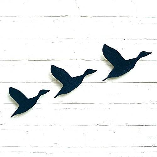 500x500 Ceramic Flying Ducks Wall Art Set Of Three