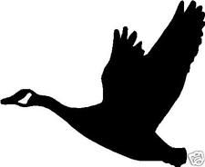 225x184 Flying Duck Silhouette Jukin'' Four Ducks Waterfowl Decal Baby