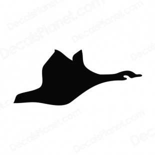 310x310 Flying Duck Silhouette Listed Clipart Panda