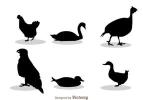 286x200 Free Duck Silhouette Vectors