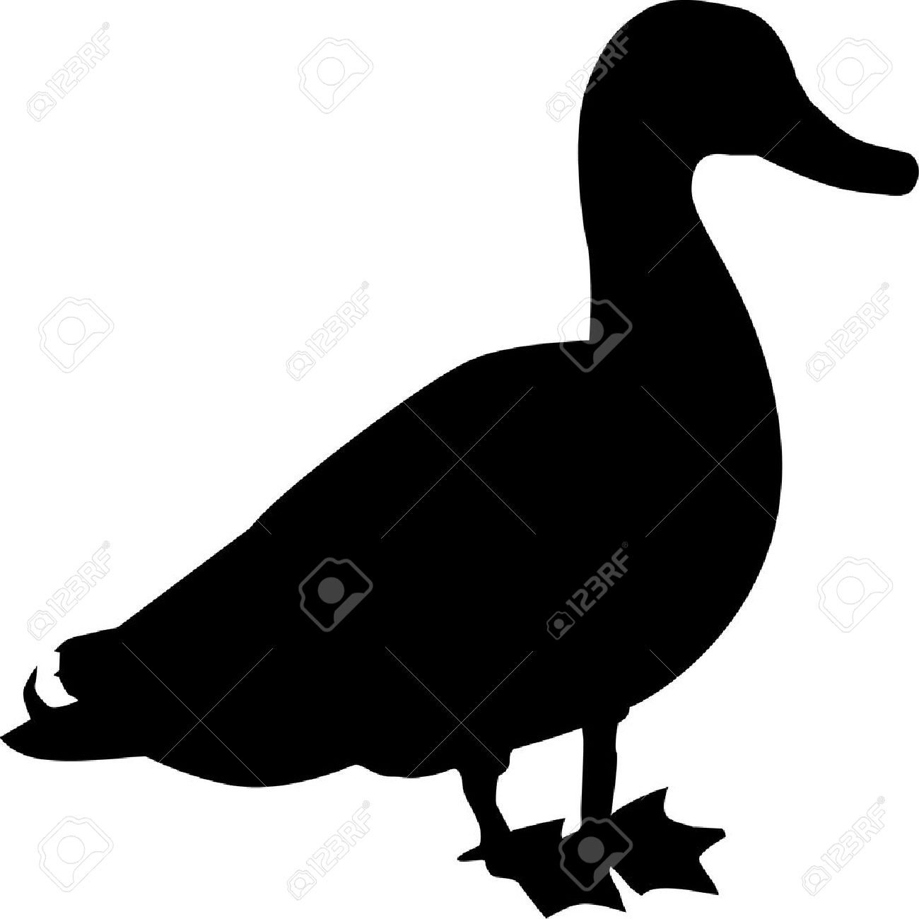 1300x1300 Real Duck Silhouette Royalty Free Cliparts, Vectors, And Stock