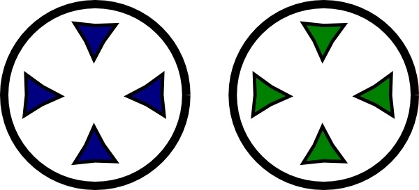 600x273 Two Focus Dots Clip Art Free Vector In Open Office Drawing Svg