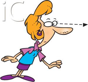 300x280 Focused Clipart