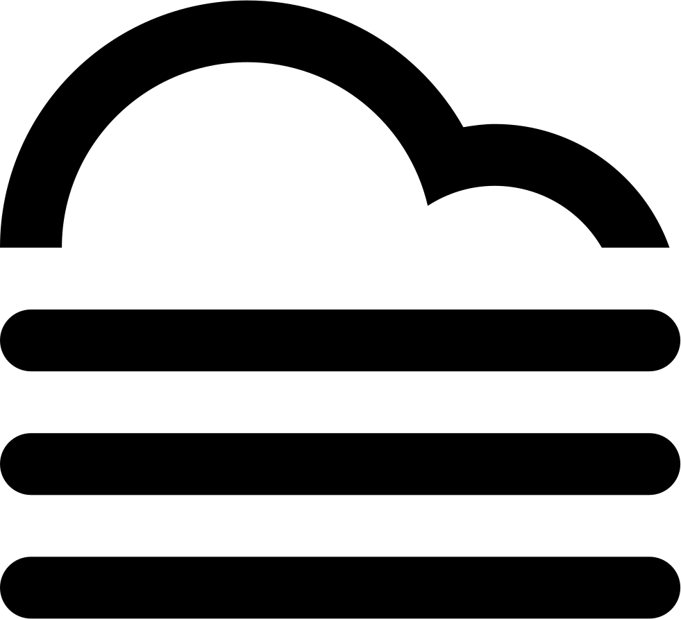 981x892 Cloud Fog Svg Png Icon Free Download ( 91404)