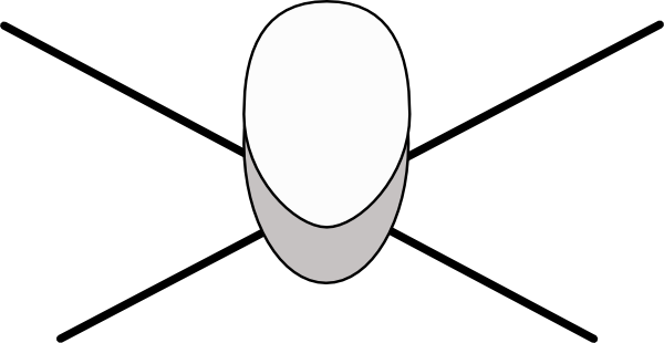 600x310 Foil Fencing Clipart