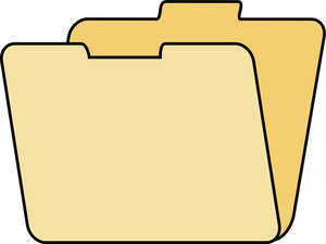 300x225 Folder Clipart Image