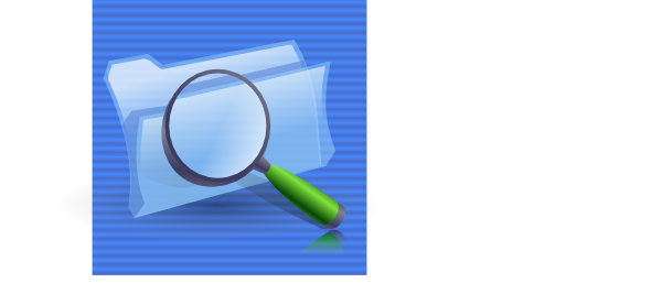 600x267 Search Folders Icon Clip Art Free Vector 4vector